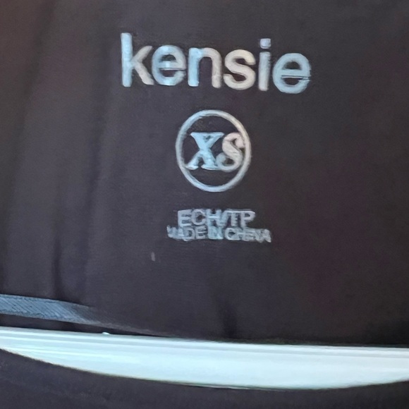 Kensie Women’s Black and White Long Sleeve Sheath Dress Size XS Cocktail Artsy - Picture 3 of 4